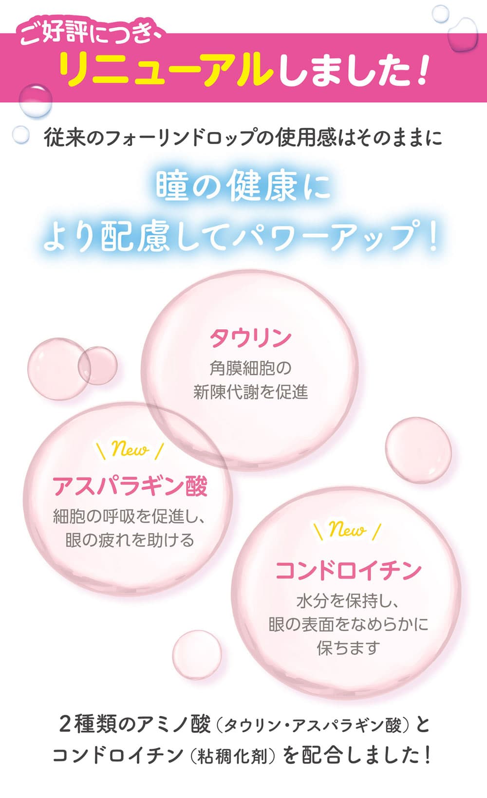 フォーリンドロップネオ製品特長