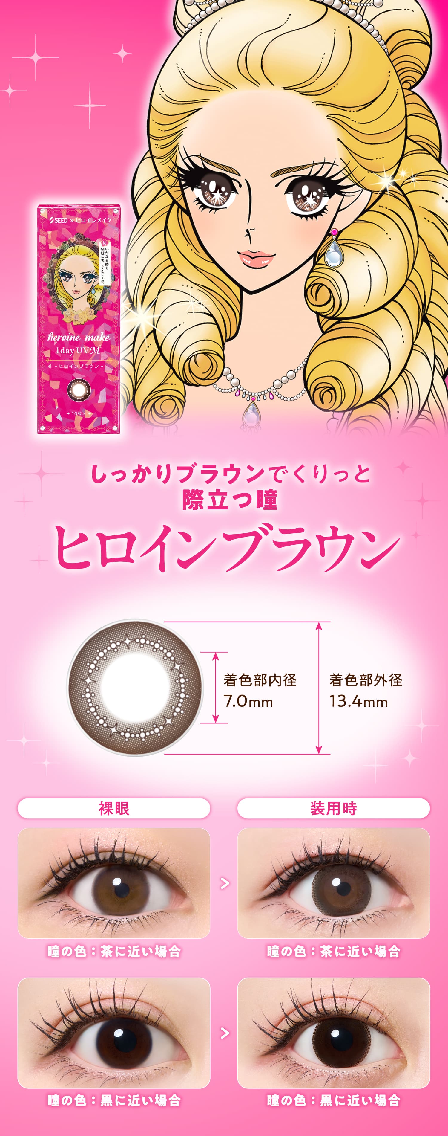 ヒロインメイク1dayUVMヒロインブラウンの紹介