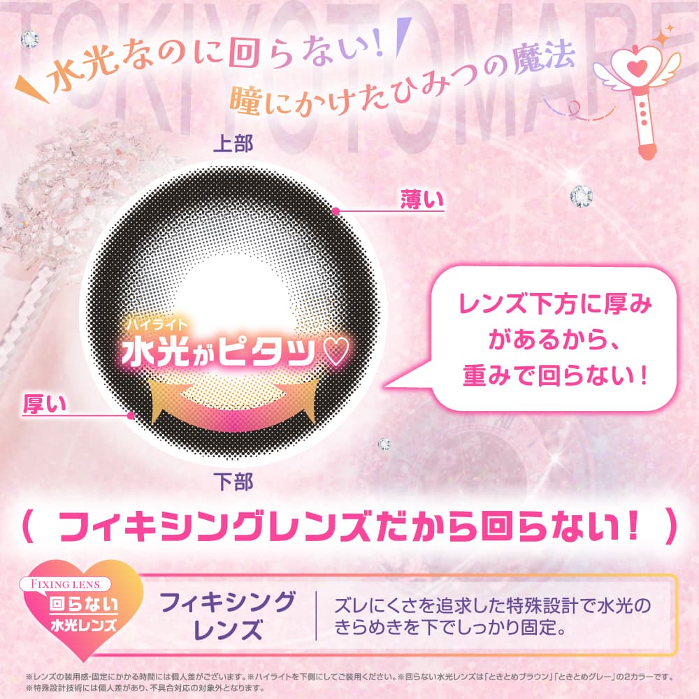 シャプン(Chapun)-回らない”フィキシングレンズ”について