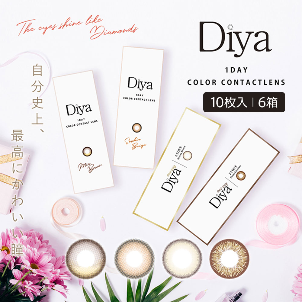 ★送料無料★ダイヤワンデー(Diya1day)[10枚入 6箱]