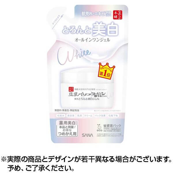 なめらか本舗とろんと濃ジェル薬用美白N【つめかえ用】100ｇ
