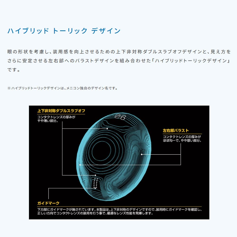 2WEEKメニコン プレミオの特長